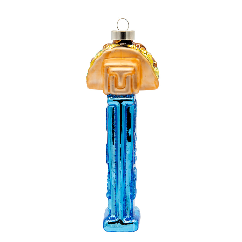 Back image - Tasty Taco PEZ© Dispenser - (PEZ candy ornament)