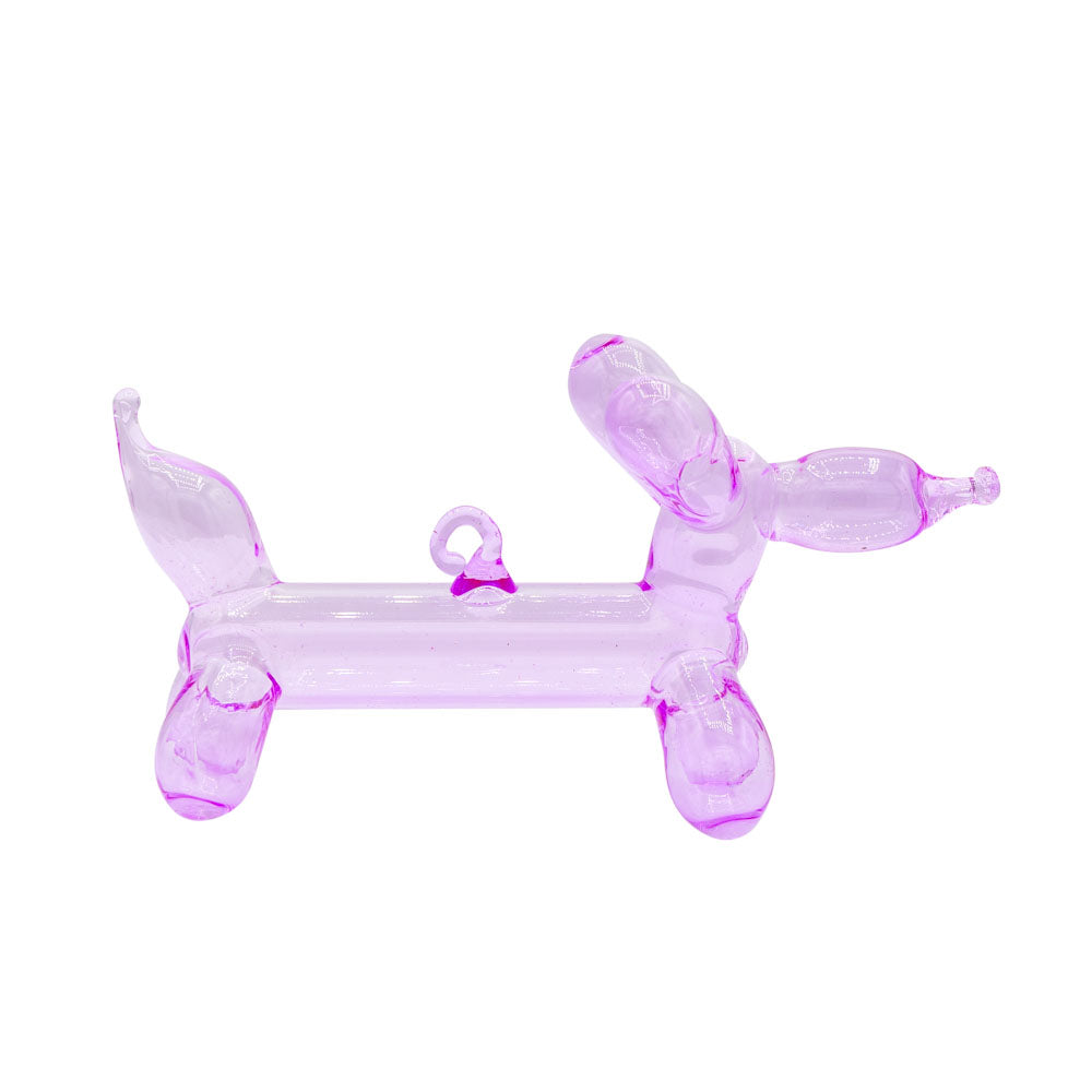 Translucent Lavender Balloon Dog