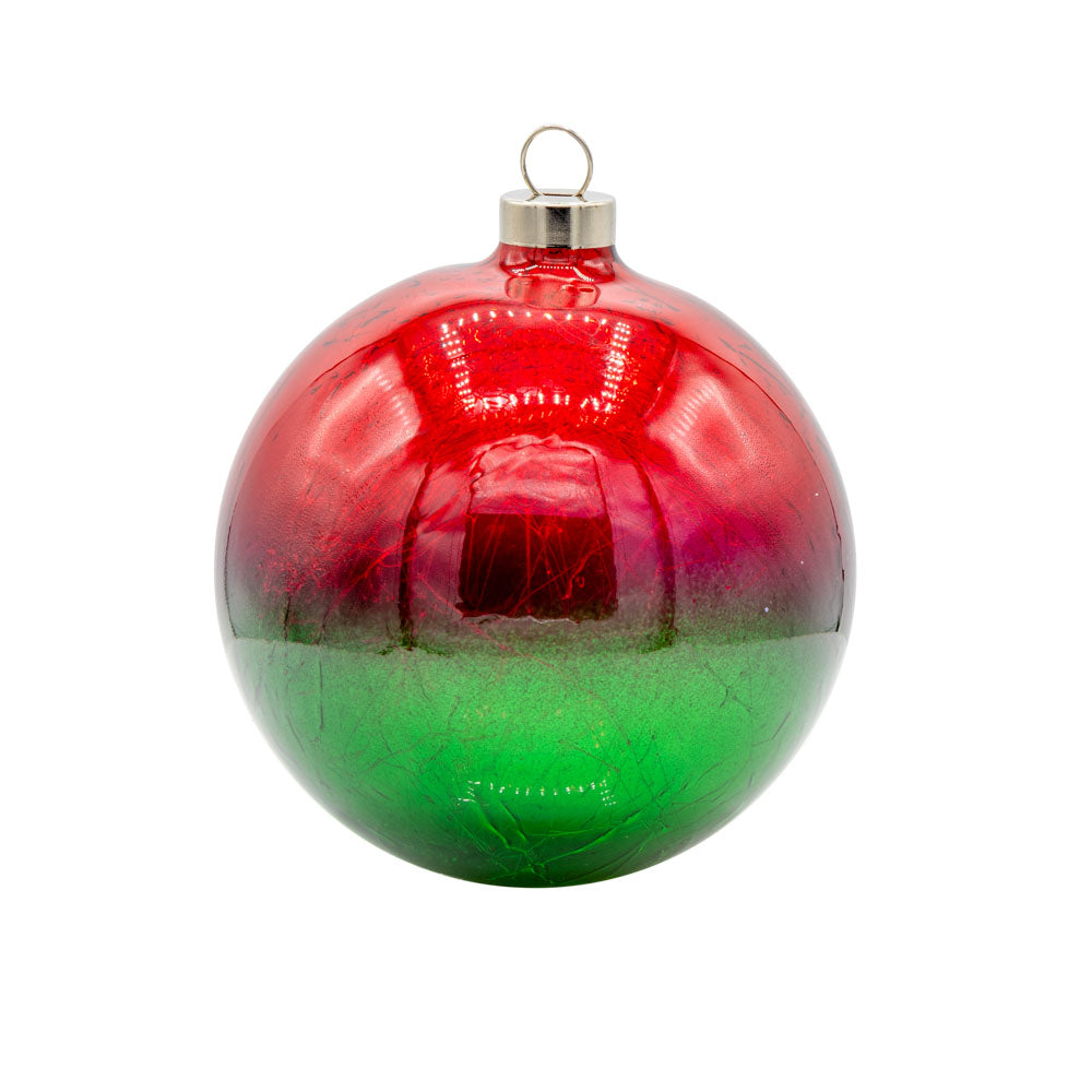 Holiday Spun Glass Round