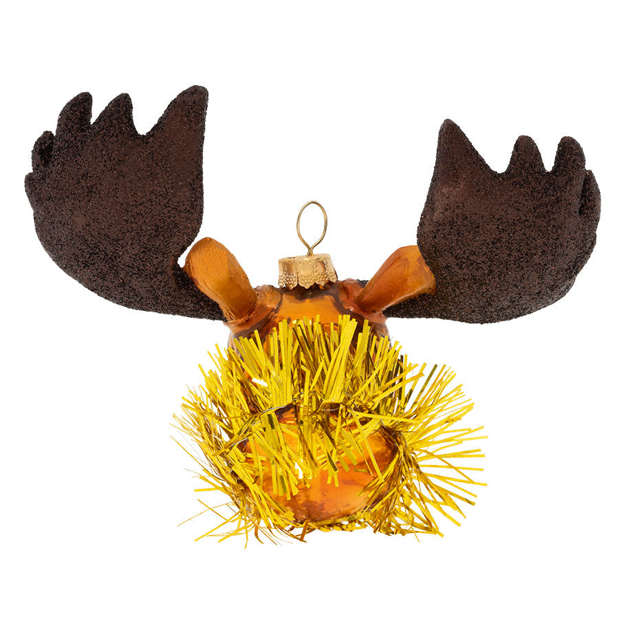 Festive Tinsel Moose