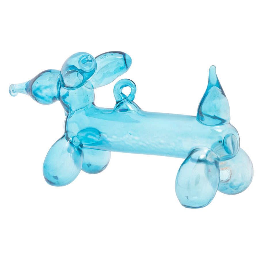 Translucent Blue Balloon Dog