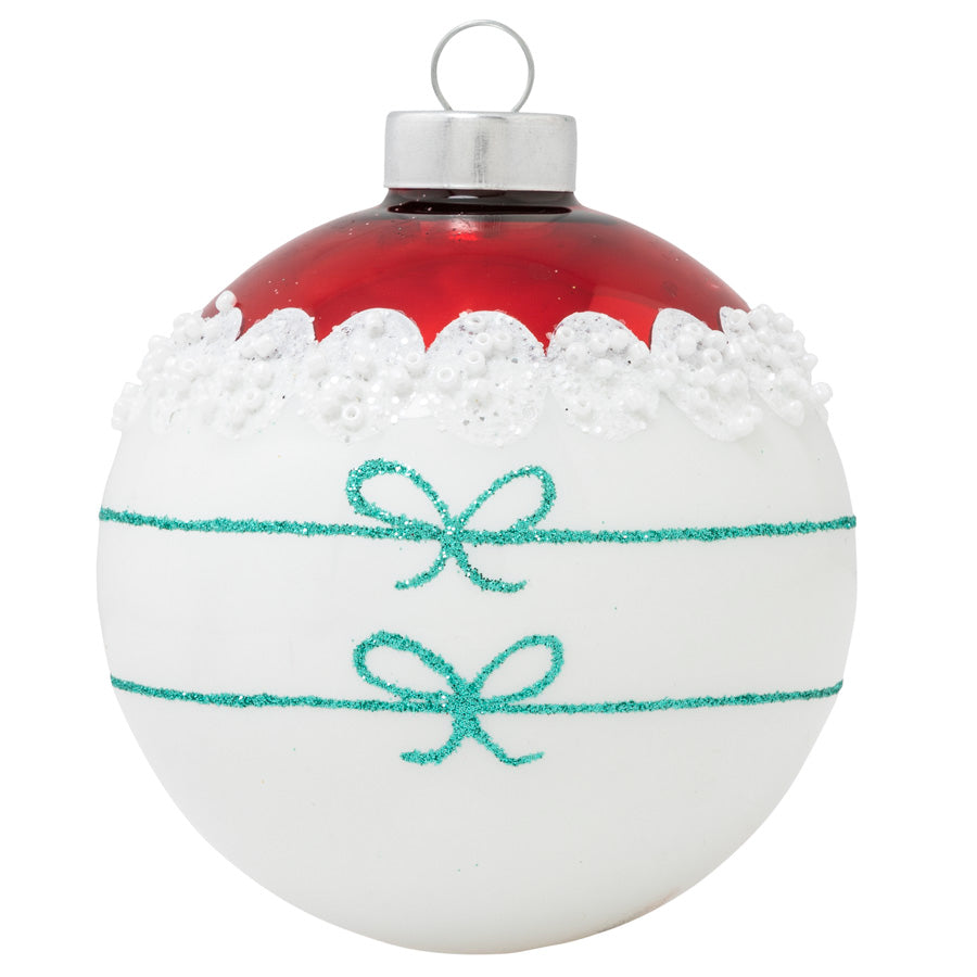 Cheerful Masked Santa Round