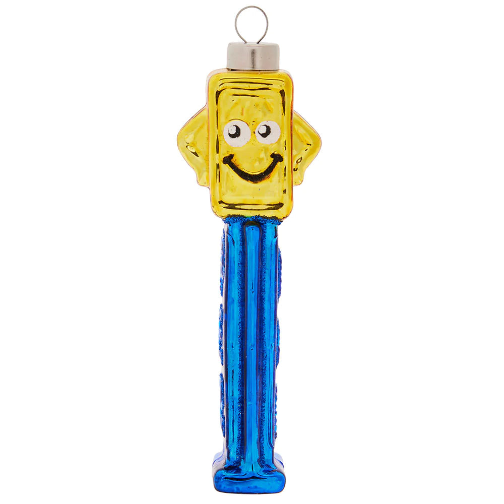 Pucker up! This sweet lemon PEZ™ dispenser ornament is sure to add some sweetness to your tree.