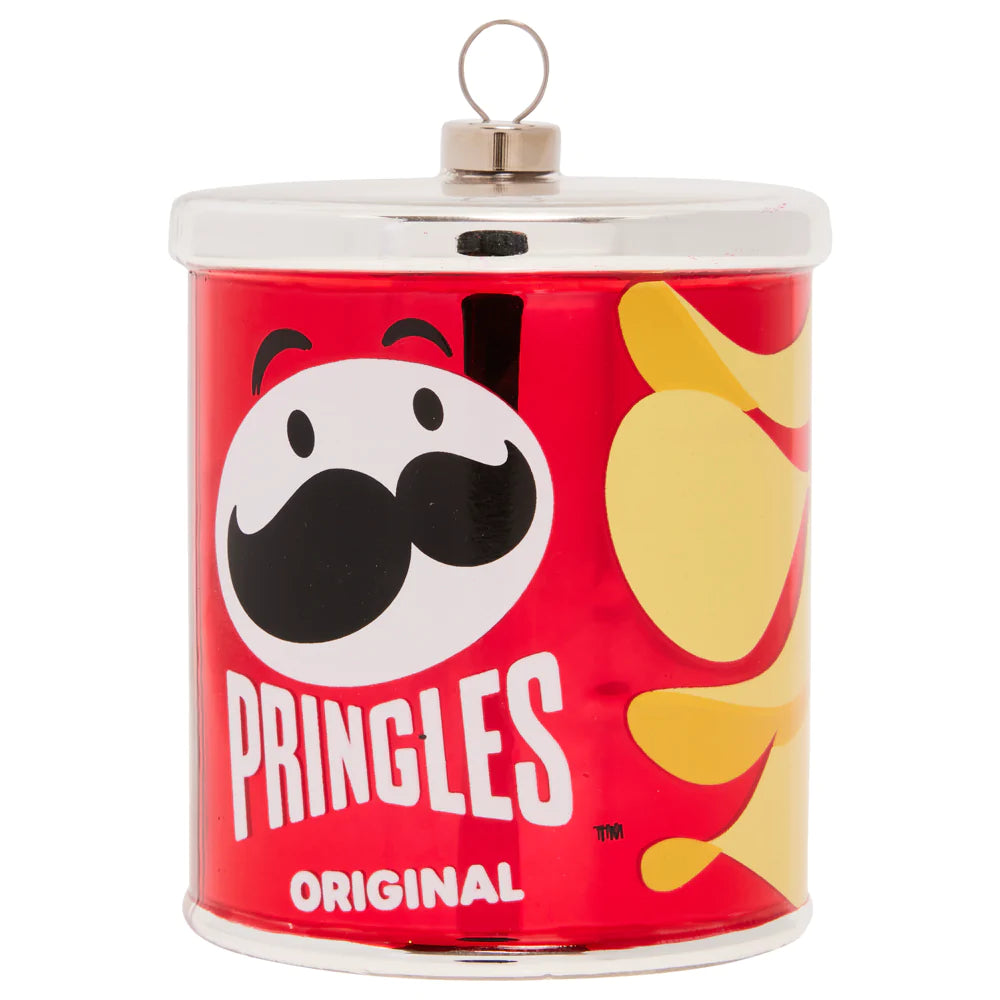 Decorate the tree with the this miniature version of the iconic red original-flavor Pringles can. Once you pop, you just can't stop...