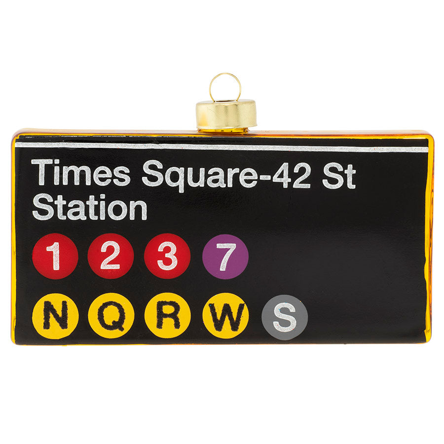 Times Square - 42nd ST Station Subway Sign