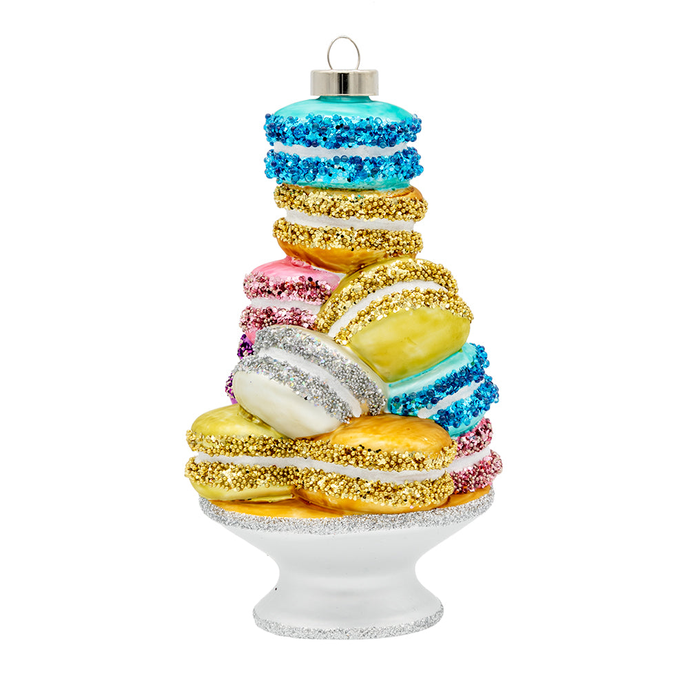 Back image - Macaron Tower - (Macaron sweet snack ornament)