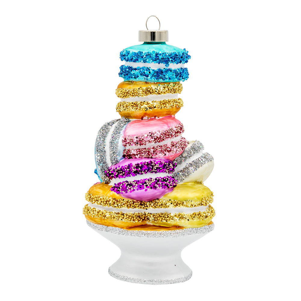 Front image - Macaron Tower - (Macaron sweet snack ornament)