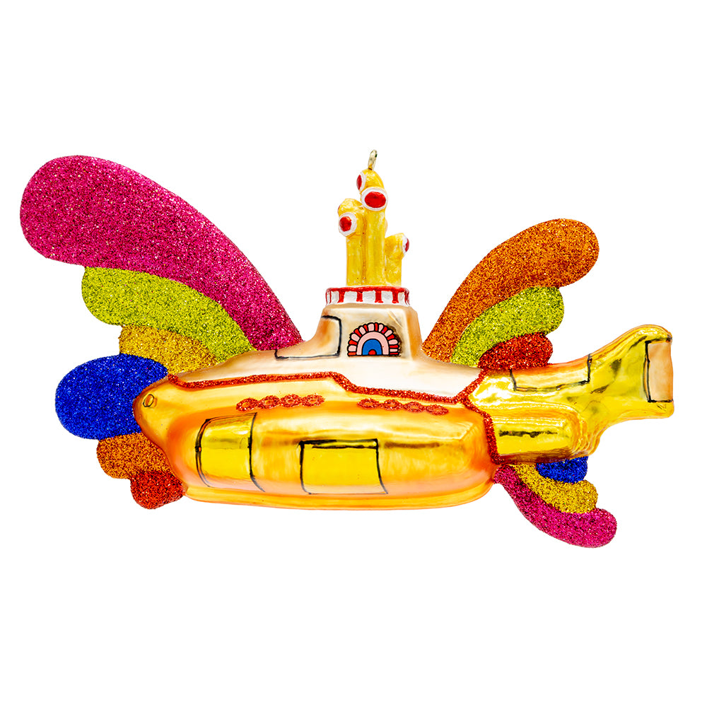 Back image - Beatles Colorful Yellow Submarine - (The Beatles ornament)