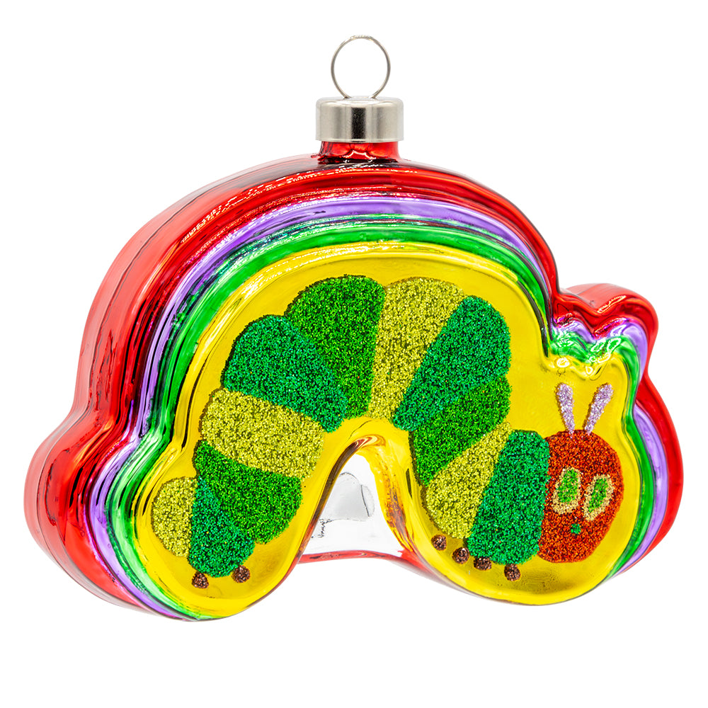 Front image - ERIC CARLE COLORFUL CATERPILLAR - (Eric Carle ornament)