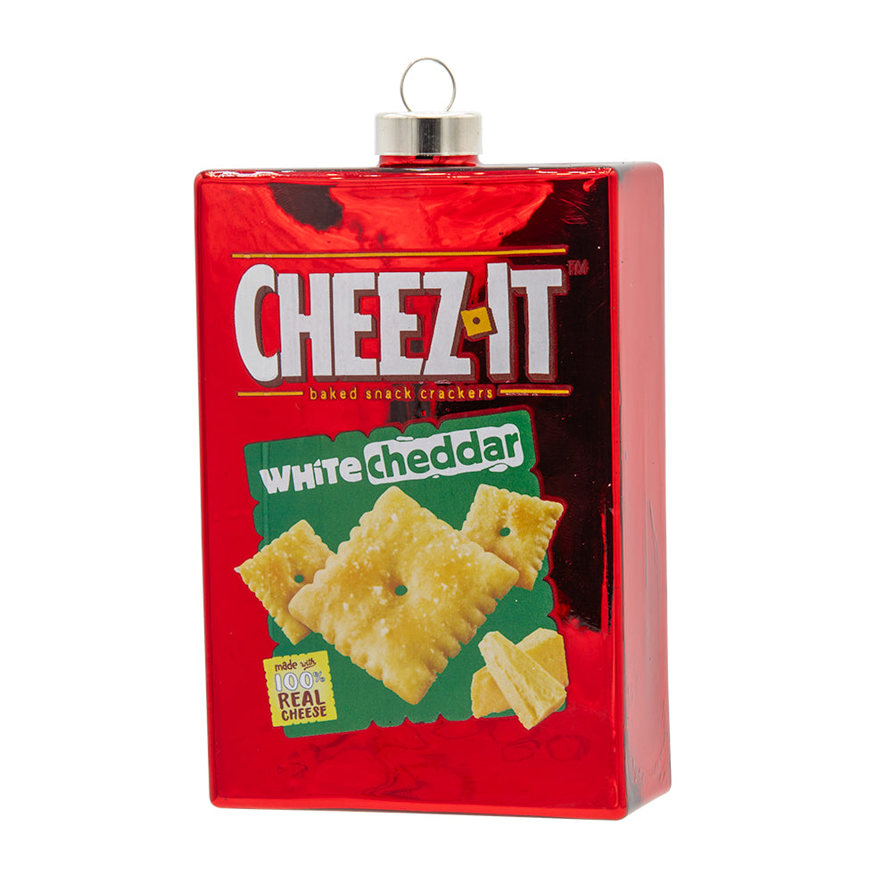 Front image - CHEEZ-IT® White Cheddar Box - (Cheez-It snack ornament)