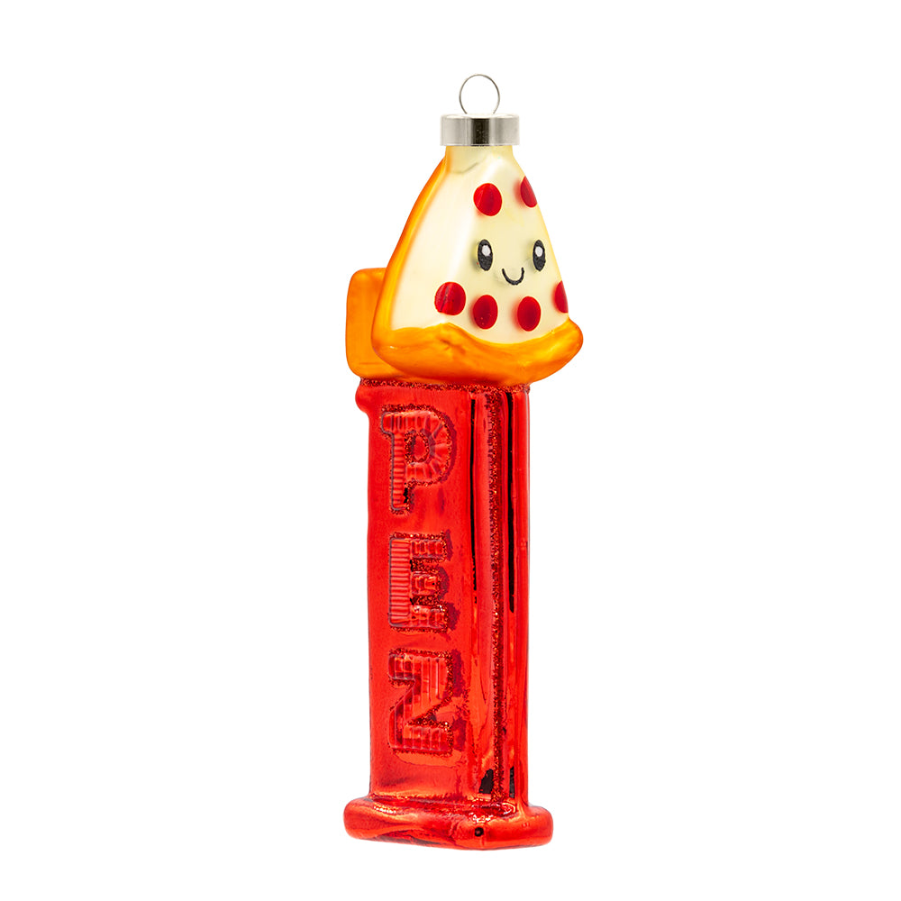 Side image - Pizza PEZ© Dispenser - (PEZ candy ornament)