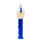 Front image - Blue Football Player PEZ© Dispenser - (PEZ candy ornament)