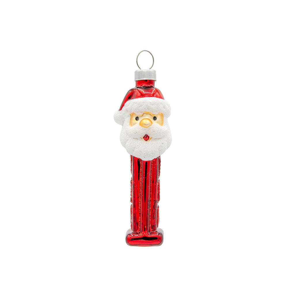 Front image - Santa Mini PEZ© Dispenser - (Santa PEZ ornament)