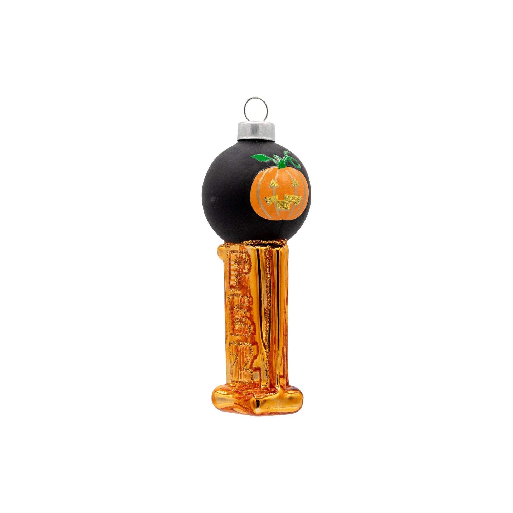 Side image - Pumpkin Mini PEZ© Dispenser - (PEZ candy ornament)