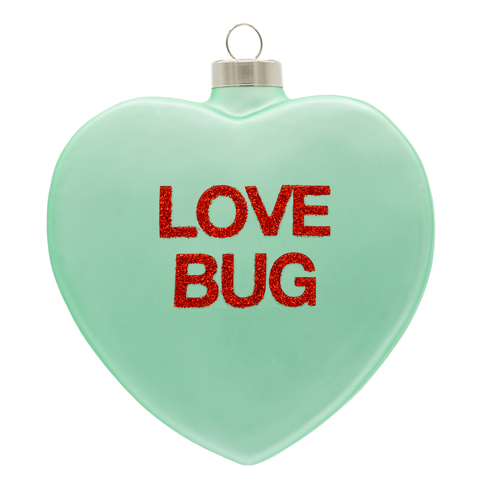 Front image - Sweethearts® LOVE BUG Ornament - (Sweethearts candy ornament)