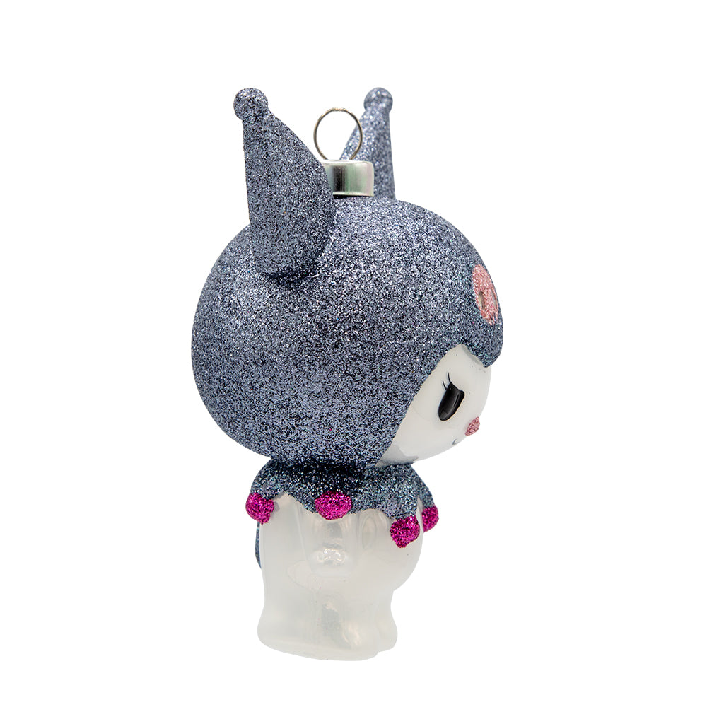 Side image - Mischievous Kuromi - (Hello Kitty ornament)