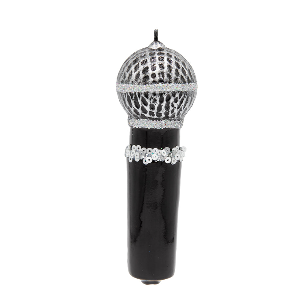 Back image - Karaoke Microphone - (Music ornament)