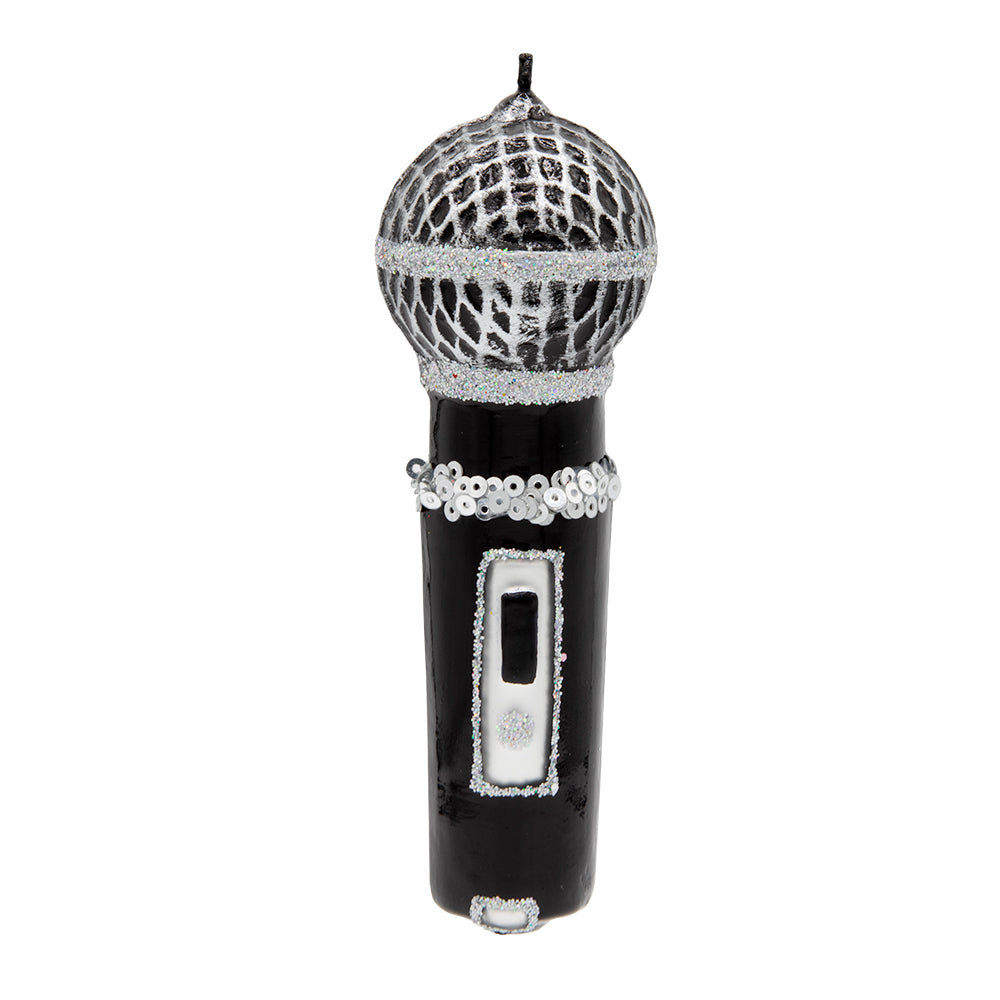 Front image - Karaoke Microphone - (Music ornament)