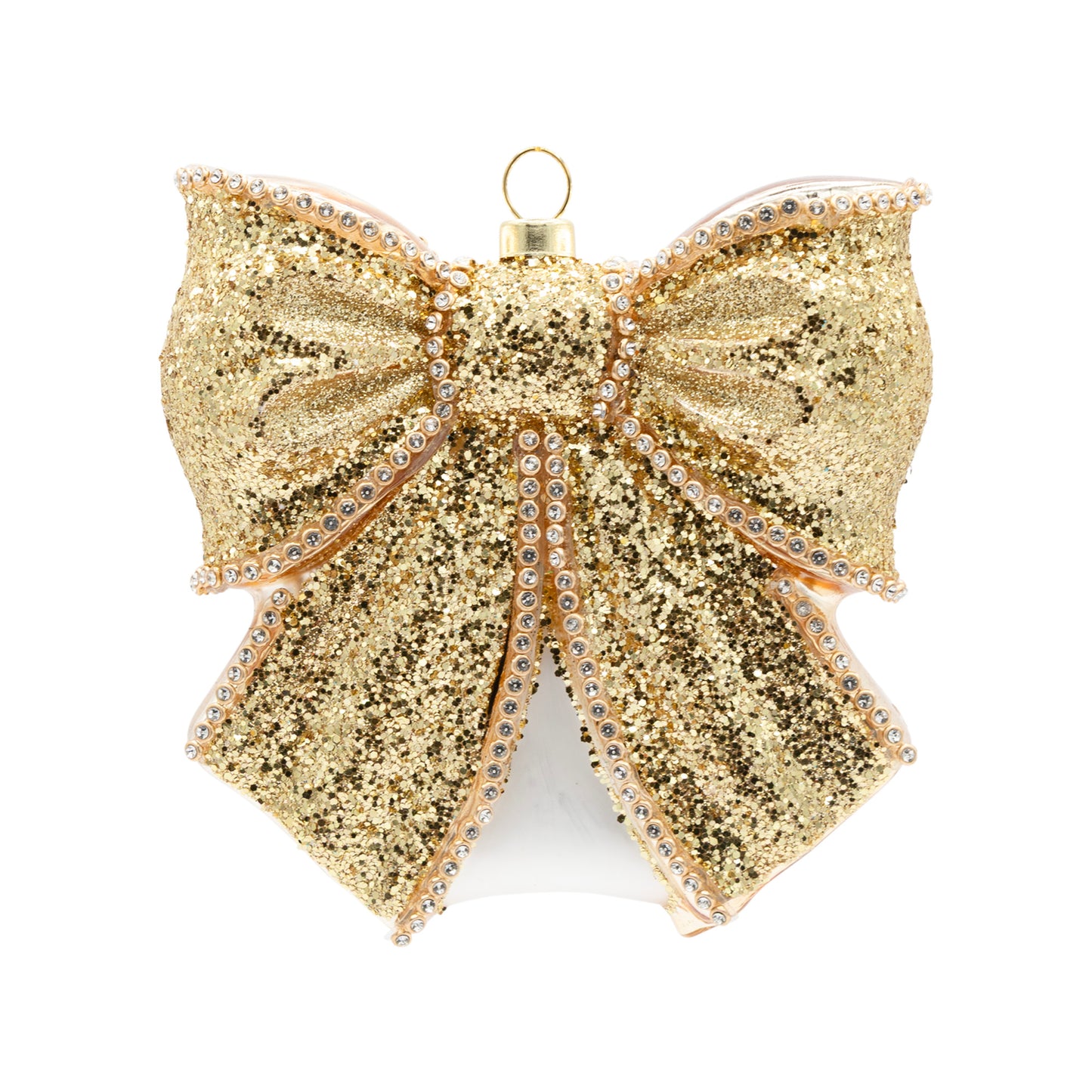 Golden Bow Ornament