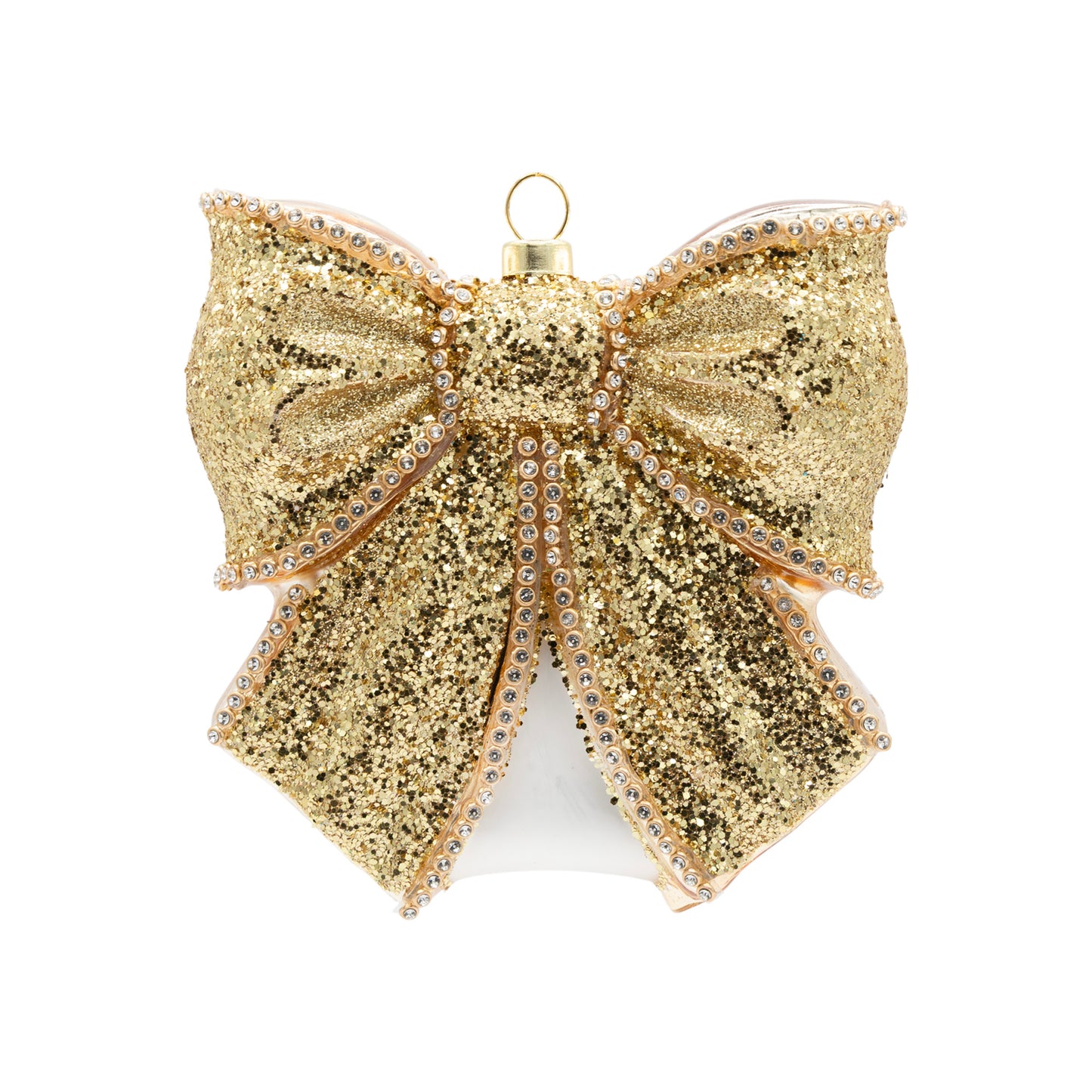 Golden Bow Ornament