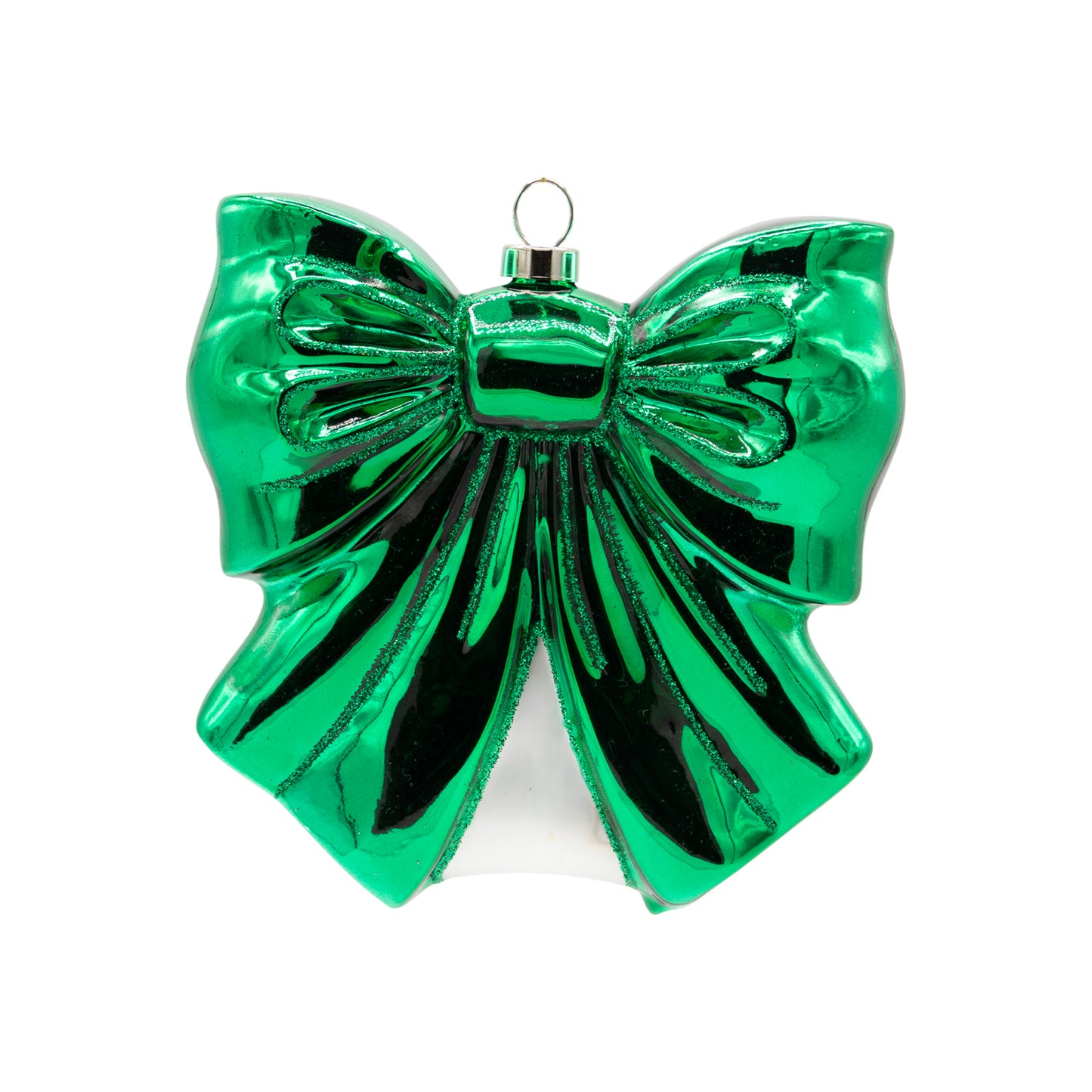 Green Bow Ornament