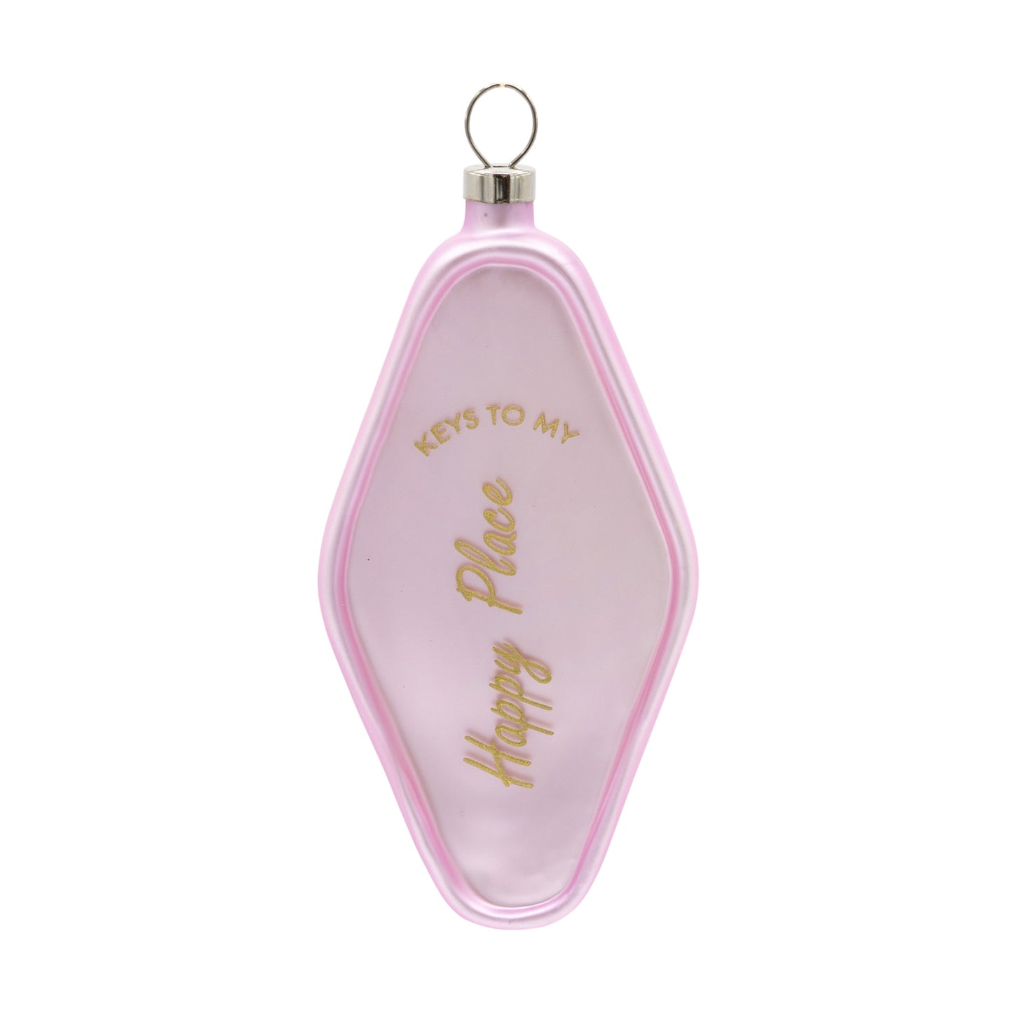 Keys To My Happy Place Vintage Keychain  Ornament