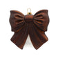 Brown Bow Ornament
