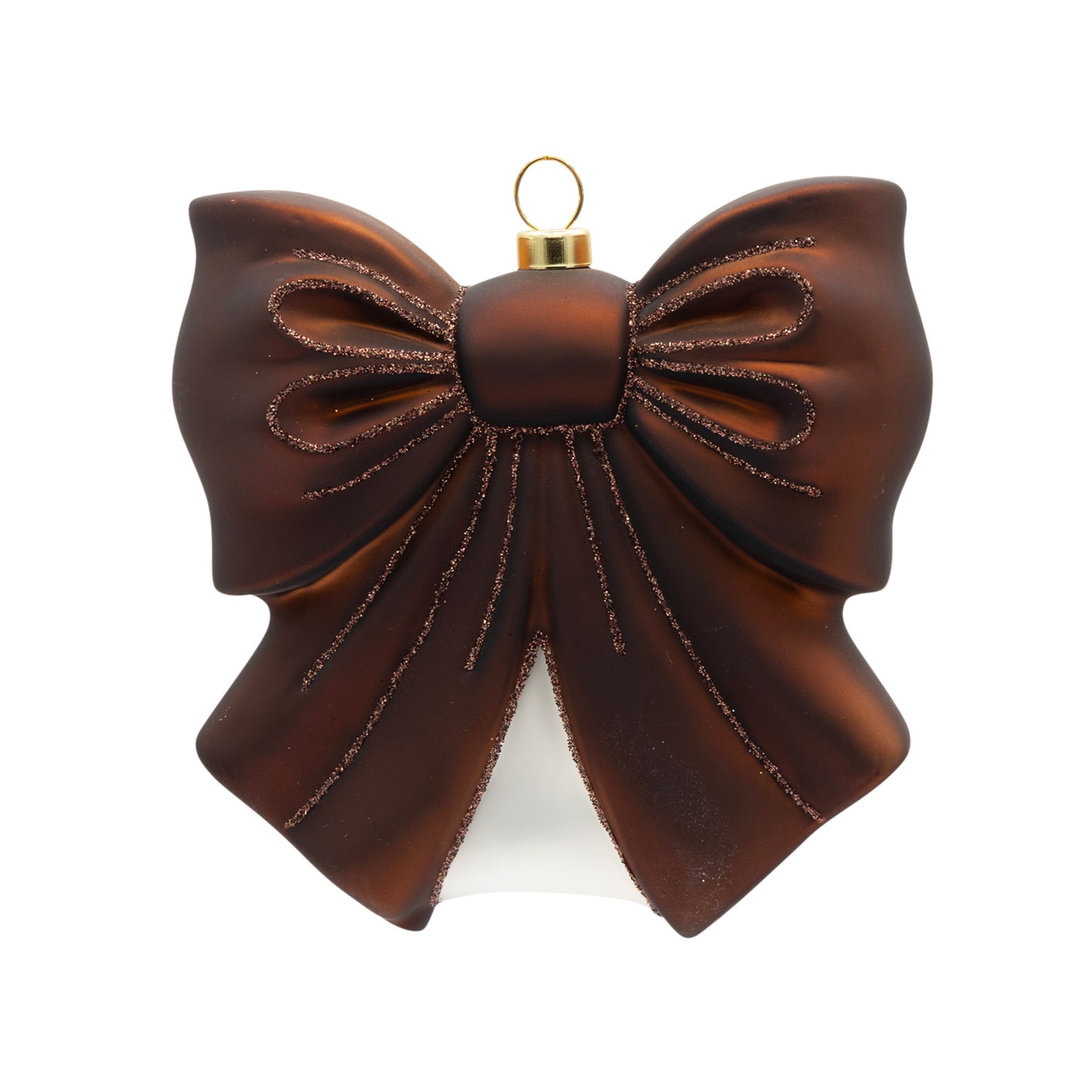 Brown Bow Ornament