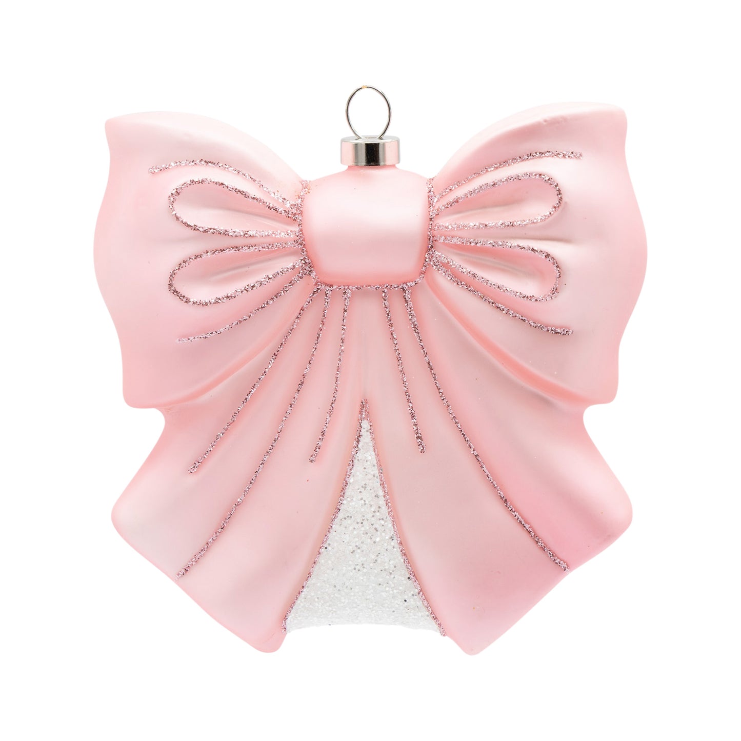 Baby Pink Bow Ornament