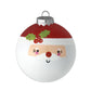 With a
shimmering holly spring in his glittered red hat, Santa's cheery face will
smile joyfully from your tree.