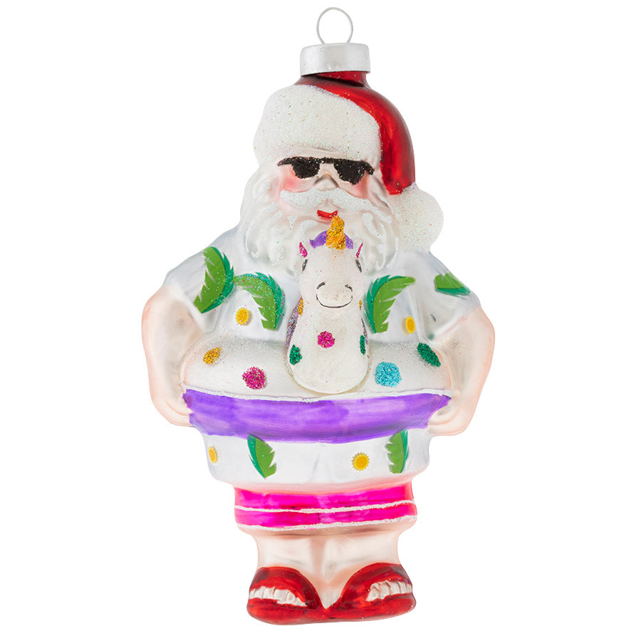 Summer Santa likes to take it easy in the off season. You can catch him relaxing poolside.
<o:p></o:p></p>