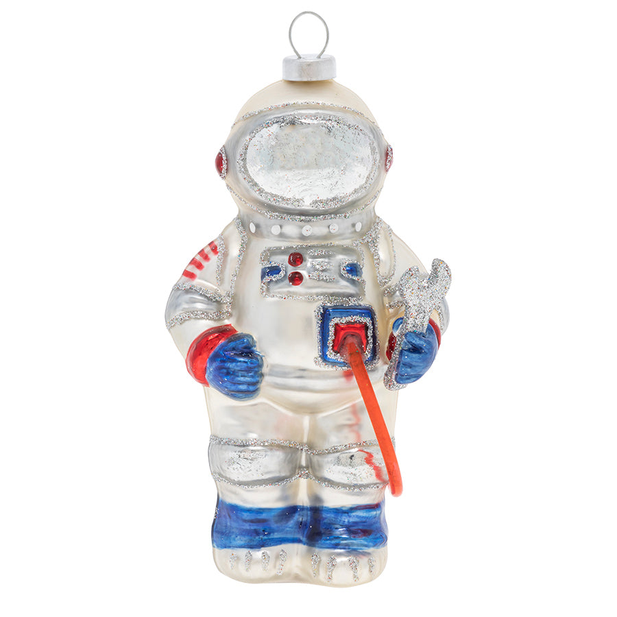 Sky's the limit! This astronaut is gearing up for his next trip, it’s going to be out of this world!