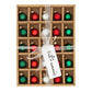 This adorable set of 25 count glass ornaments features .75" rounds, the perfect size for filling a mini tree or decorating your holiday table.