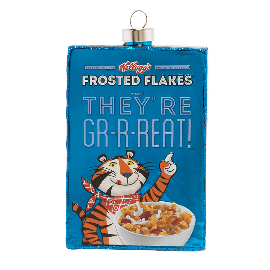 Front image - Kellogg’s Frosted Flakes™ Vintage Cereal Box - (Kellogg's cereal ornament)