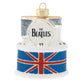 The British Invasion is here! Ringo's iconic drum set seen on the screens of  TV's from all around the world is commemorated in this stunning glass ornament.