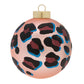 Our Pink Wild Leopard Print Round features a classic leopard executed in modern jungle colors.
