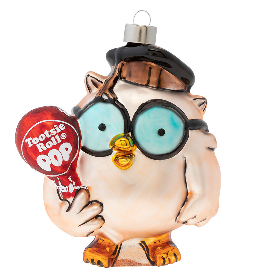 Mr. Owl, how many licks does it take to get to the Tootsie Roll center of a Tootsie Pop? Tootsie Pop's iconic mascot is just the sweet addition needed for the holiday!