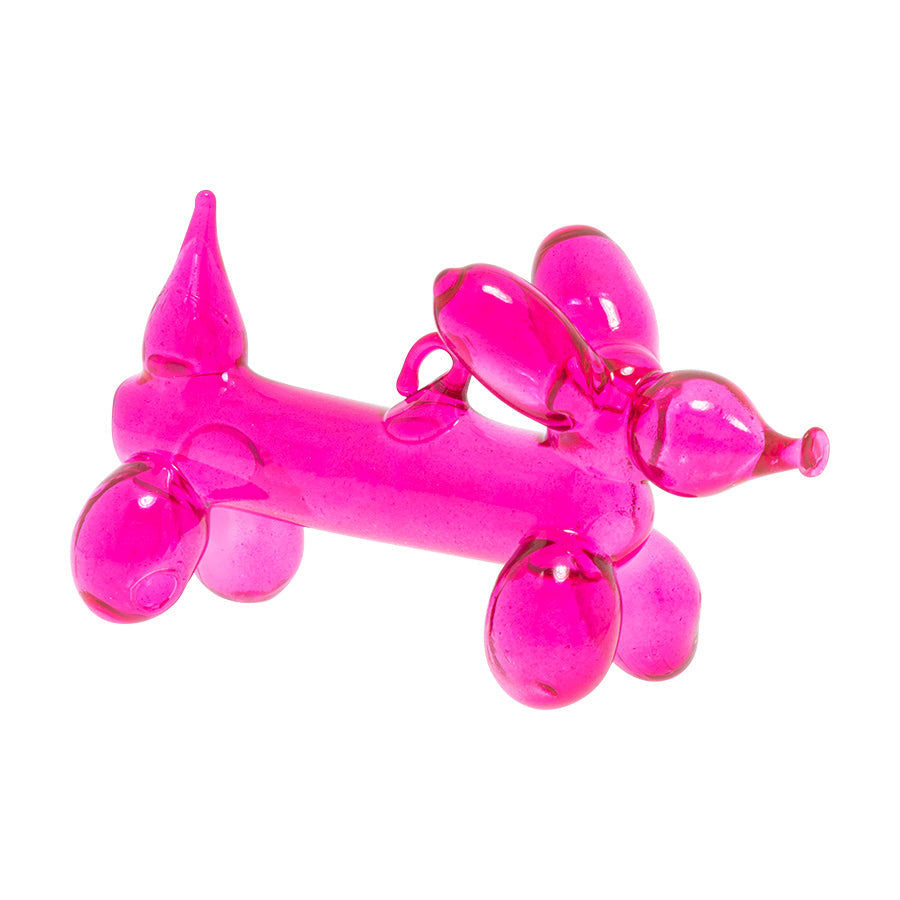Our Translucent Pink Balloon Dog will bring a playful pop to your tree!