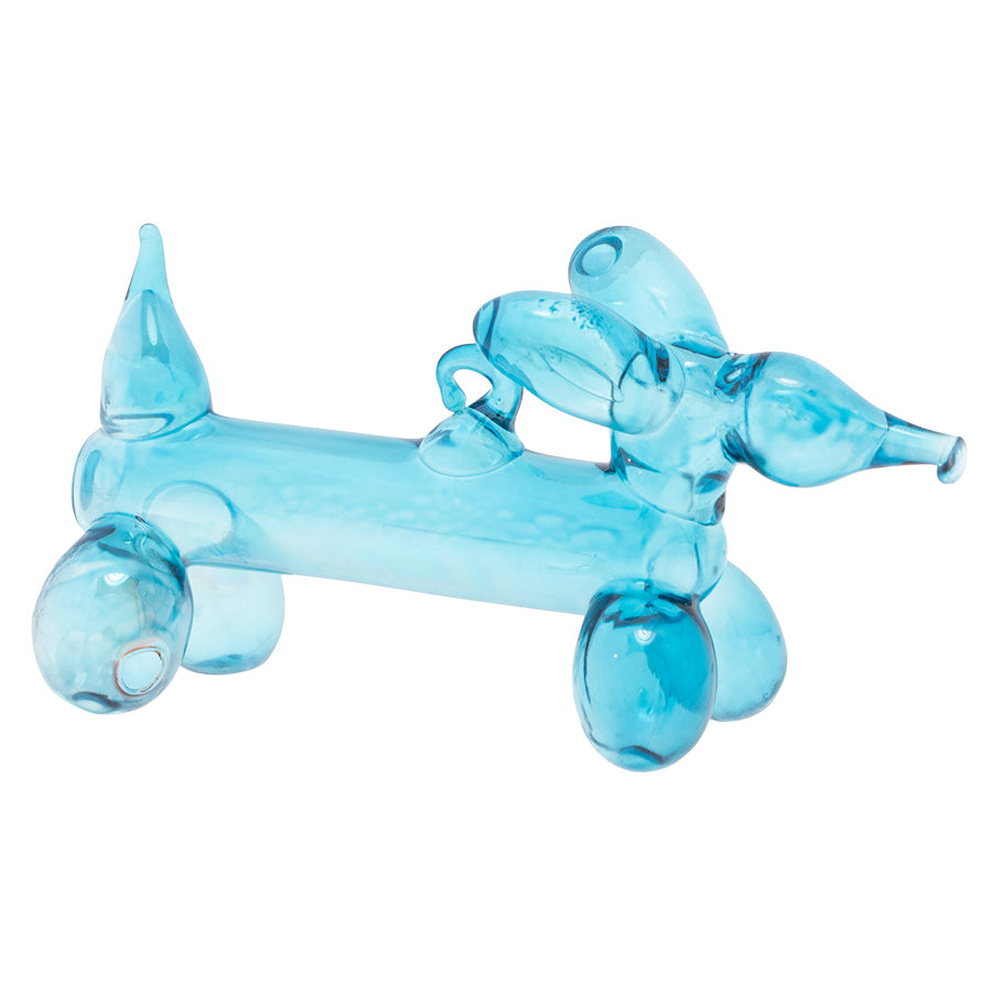 Our Translucent Blue Balloon Dog will bring a playful pop to your tree!