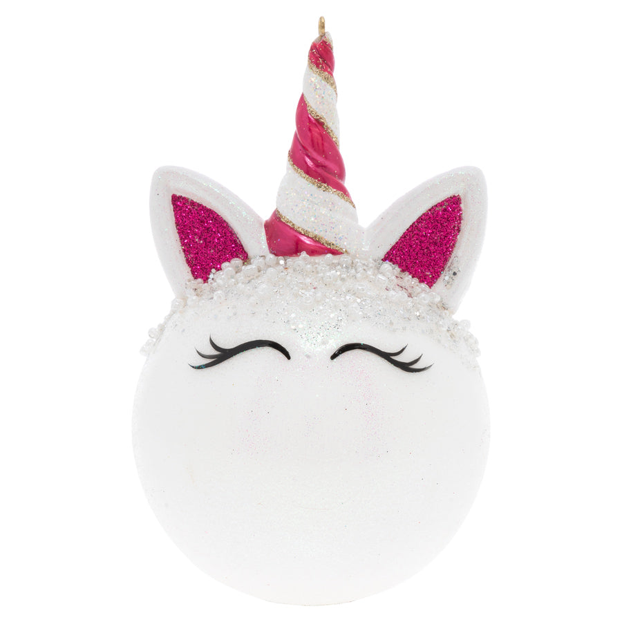 <div>Our sweet Glam Unicorn Round has the cutest metallic pink and glittered horn. </div>