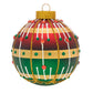 Our exquisitely decorated round with attached gems makes this a classically ornate ornament.