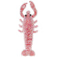 This Christmas crustacean is covered claw to tail in translucent glass beads for a frosty effect.