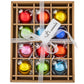A full spectrum of bright color, this vibrant set of 12 rounds is a whole rainbow in a box!