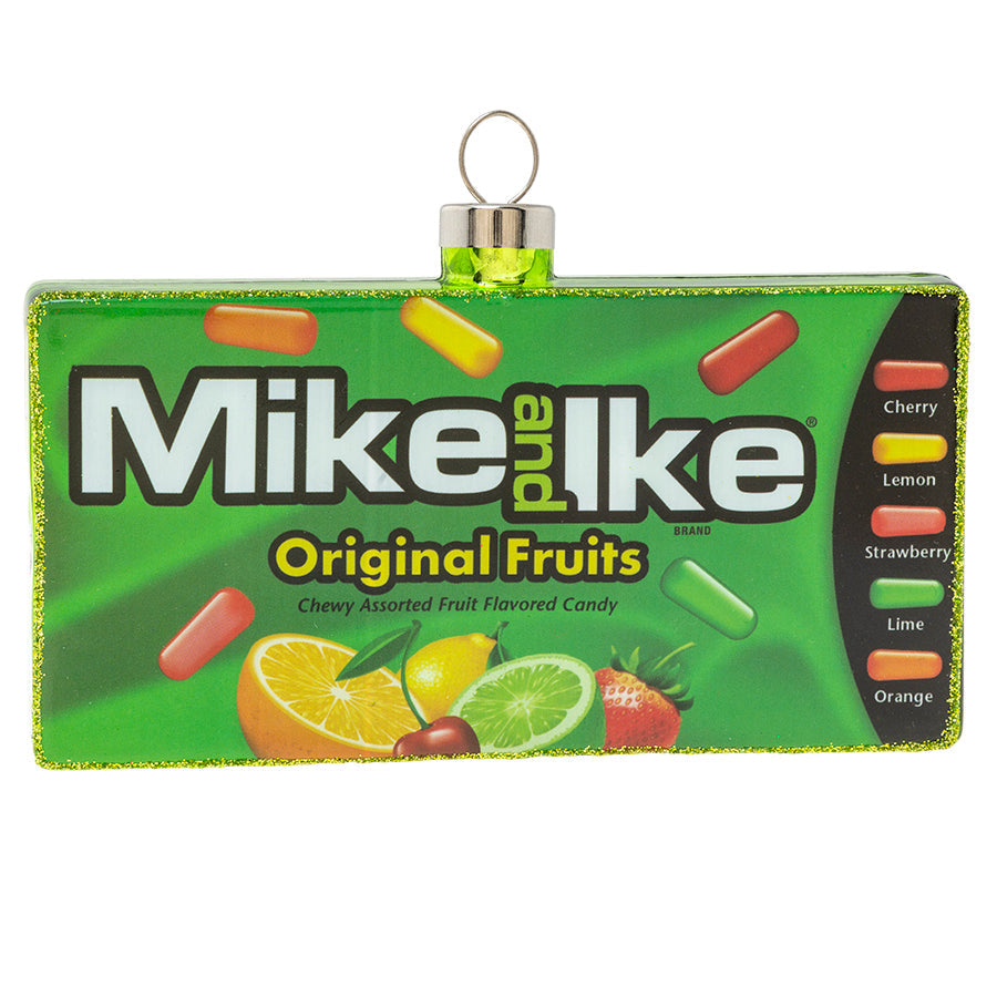 Pop some popcorn– with this licensed MIKE AND IKE® box on your tree you won't be able to resist a Christmas movie night!