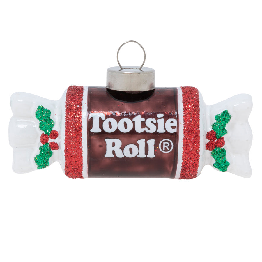 Our licensed Tootsie Roll ornament looks just like the real thing, chewy and chocolatey!  