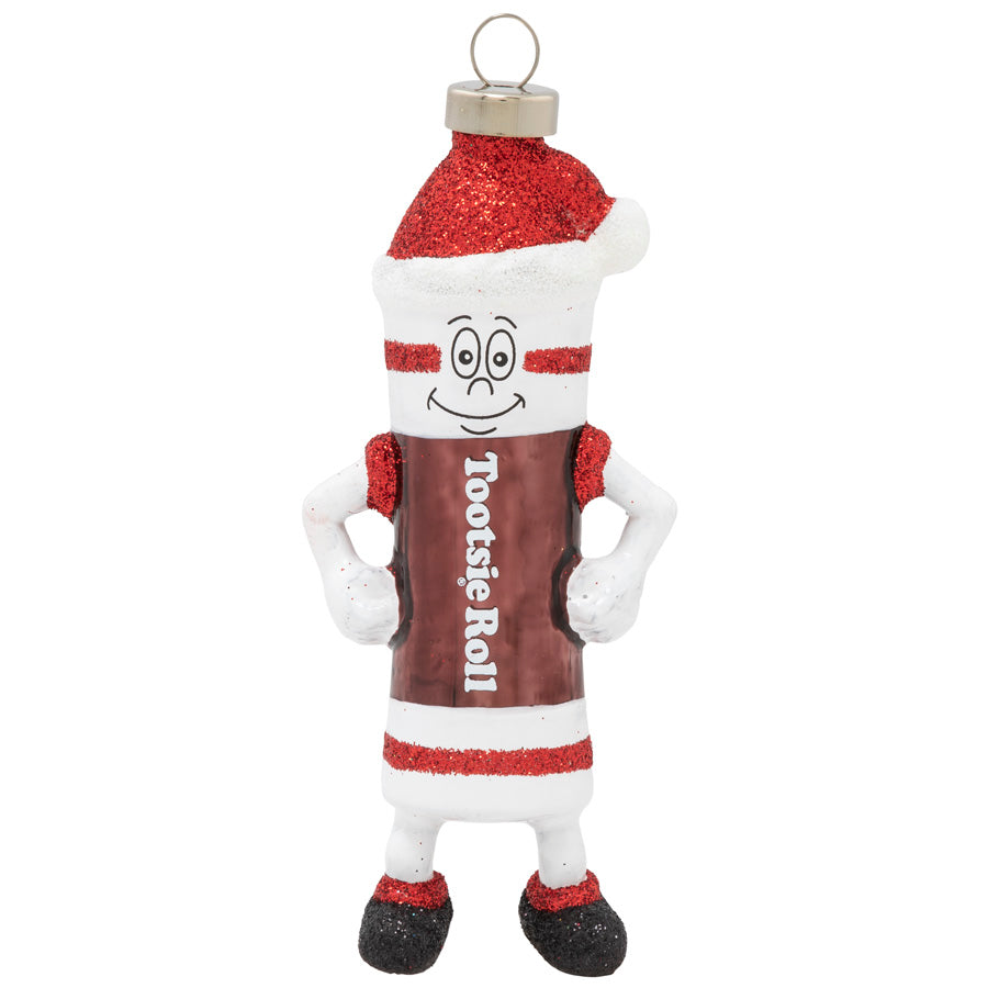 The Tootsie Roll Man is here to spread chocolatey, chewy cheer to one and all-- he's really the sweetest!   