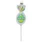 Add a POP of something sweet to your holiday décor with this sour apple Blow Pop!   