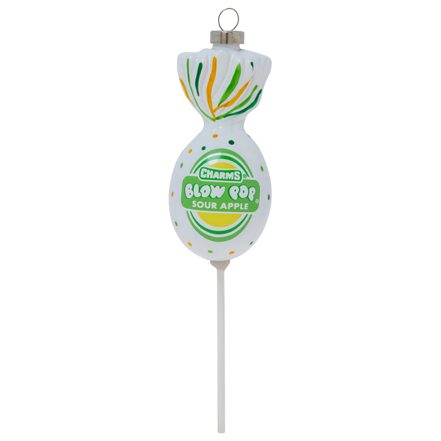 Add a POP of something sweet to your holiday décor with this sour apple Blow Pop!   
