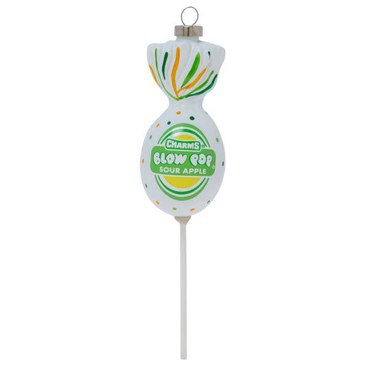 Add a POP of something sweet to your holiday décor with this sour apple Blow Pop!   