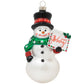 This rosy-cheeked Frosty has a holly jolly “Happy Holidays” message for you.